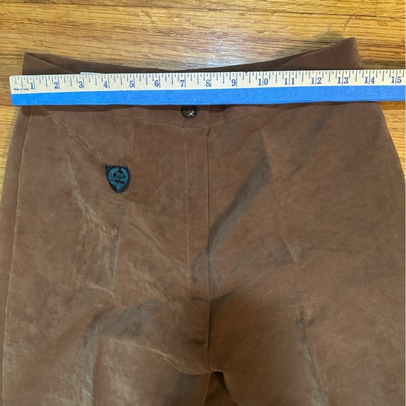 Rae Gurson Vintage Velvety Stirrup Pants-(30) approx S/6, black(j10 - Picture 12 of 15